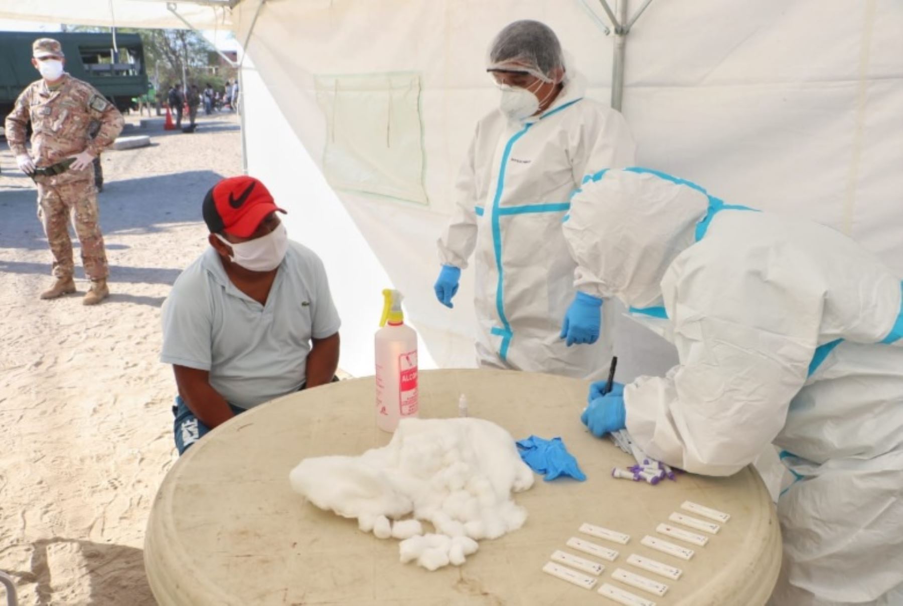 Minagri participa en operativo "Te cuido Perú" en Piura para evitar contagios de covid-19