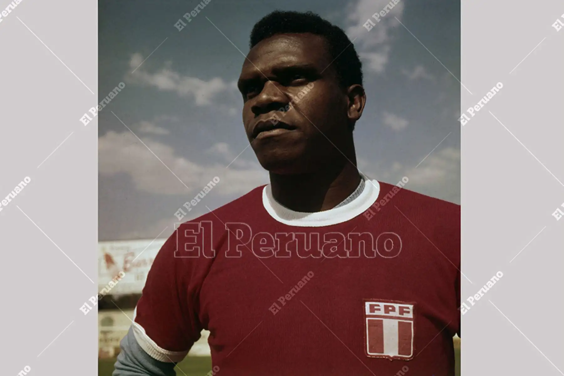 México - junio 1970 / Pedro Pablo "Perico" León delantero de la selección peruana de fútbol en el Mundial de México 70. Foto: Archivo Histórico de El Peruano