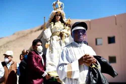 Actividad en honor a la Virgen de Chapi en Arequipa (imagen de archivo). ANDINA/Difusión