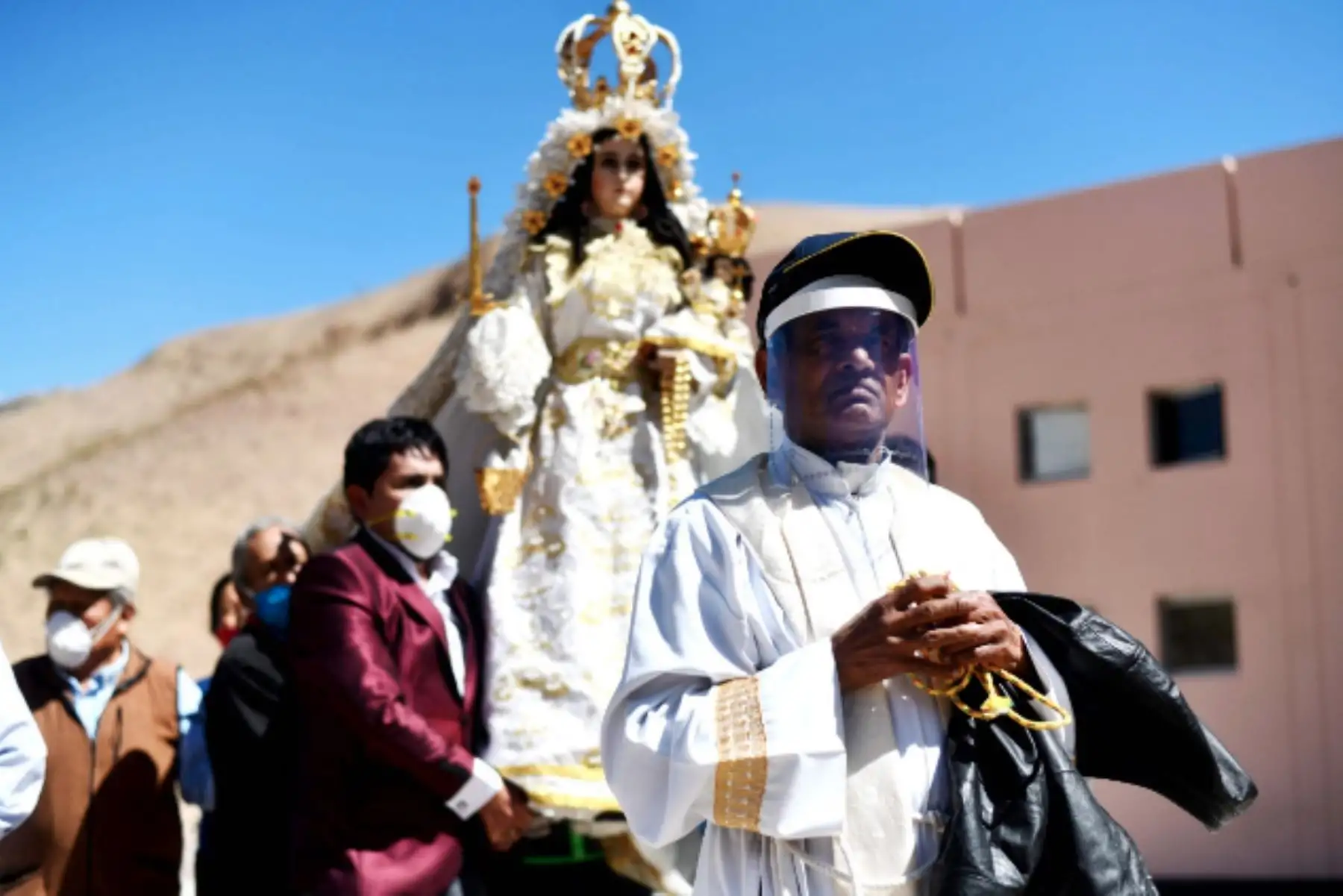 Actividad en honor a la Virgen de Chapi en Arequipa (imagen de archivo). ANDINA/Difusión