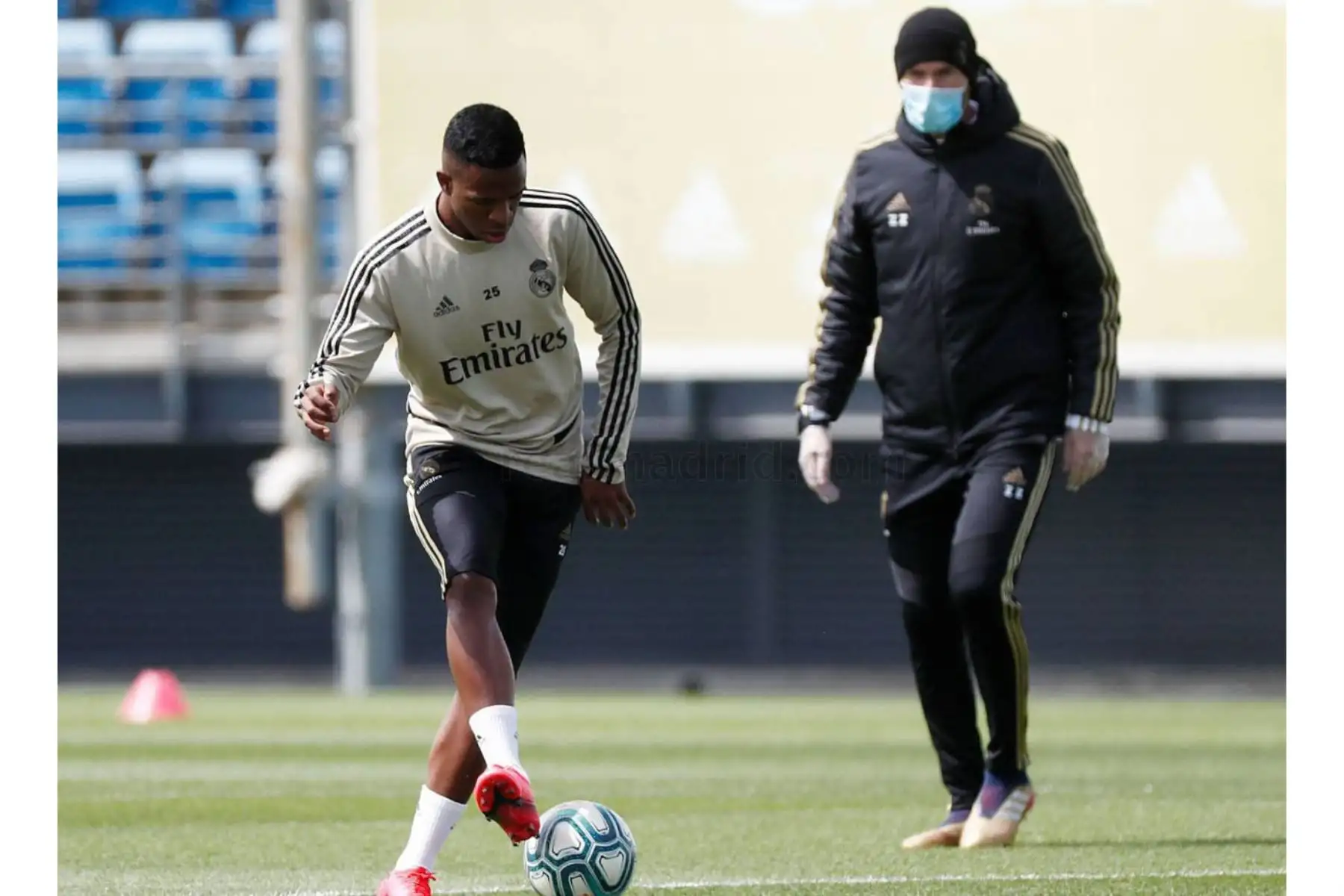 Real Madrid vuelve a los entrenamientos tras pasar pruebas de detección de Covid-19.
Foto: Real Madrid