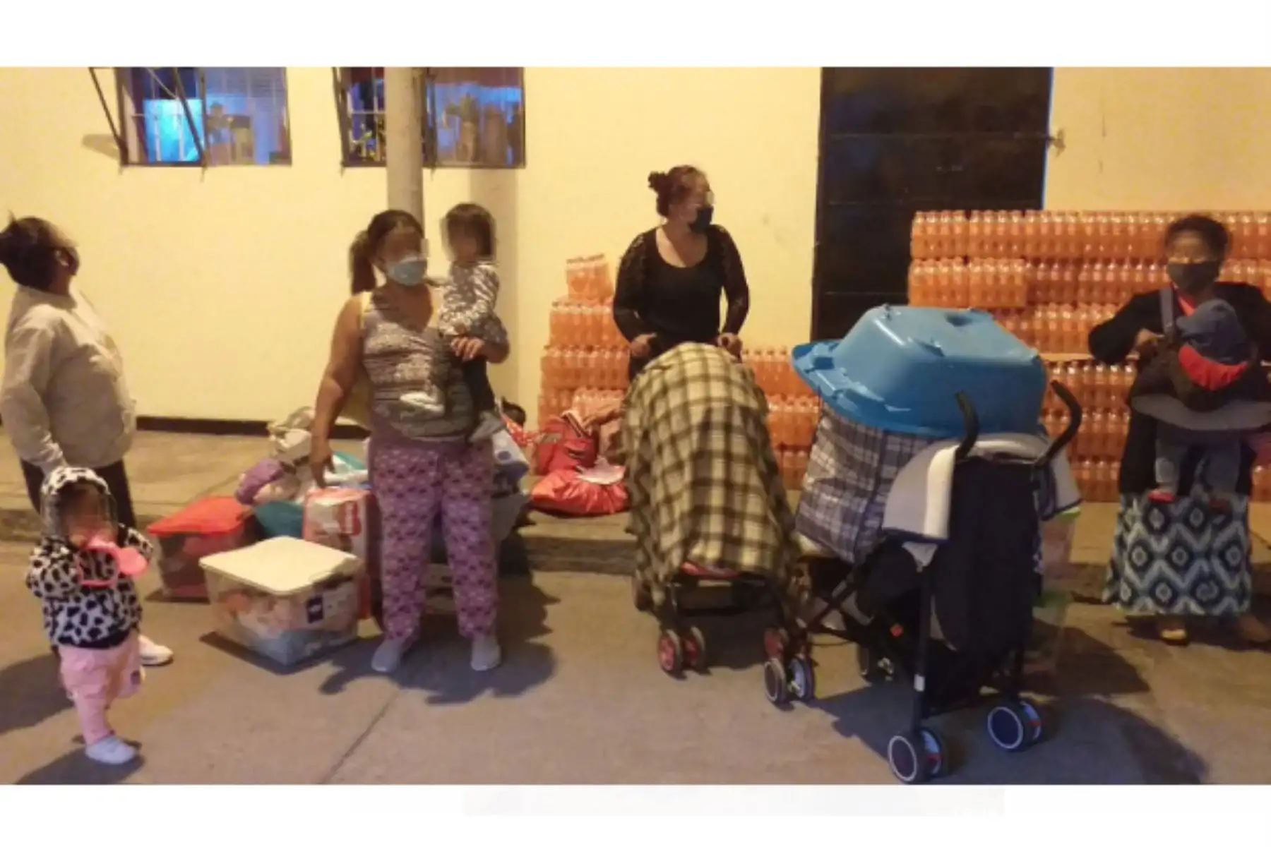 Para evitar que contagios por coronavirus se propague en penal de Mujeres de Chorrillos, trasladaron a mamás con sus niños de menores de tres años al local del Centro de Estudios Criminológicos. ANDINA/Difusión