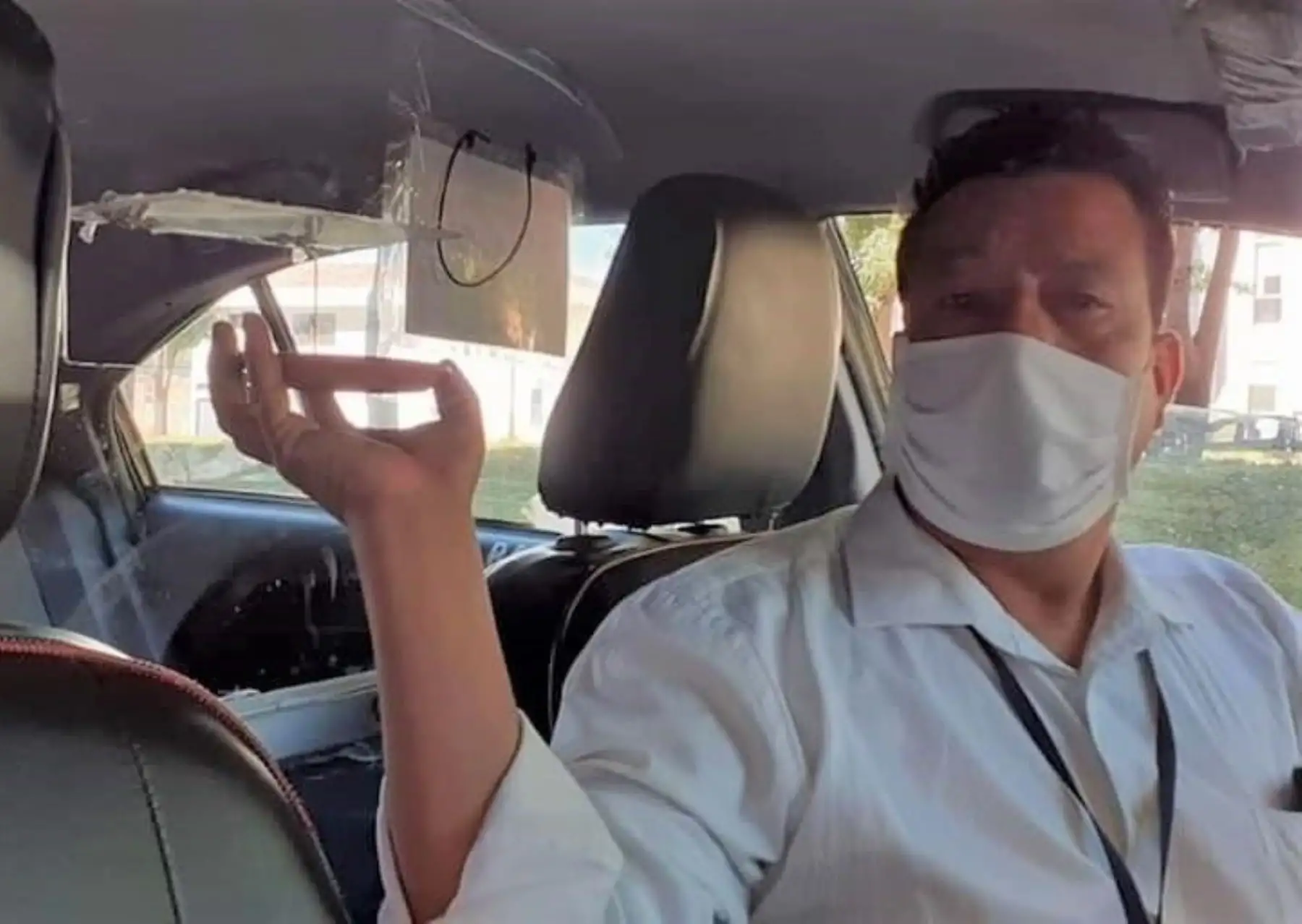 Así lucirán los taxis que prestan servicio en la ciudad Cusco con nuevo protocolo sanitario que busca evitar la propagación del coronavirus. Foto: Cortesía ADN Perú