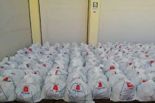 La entrega de víveres es parte de las actividades contempladas en el plan de gestión social de Petroperú.