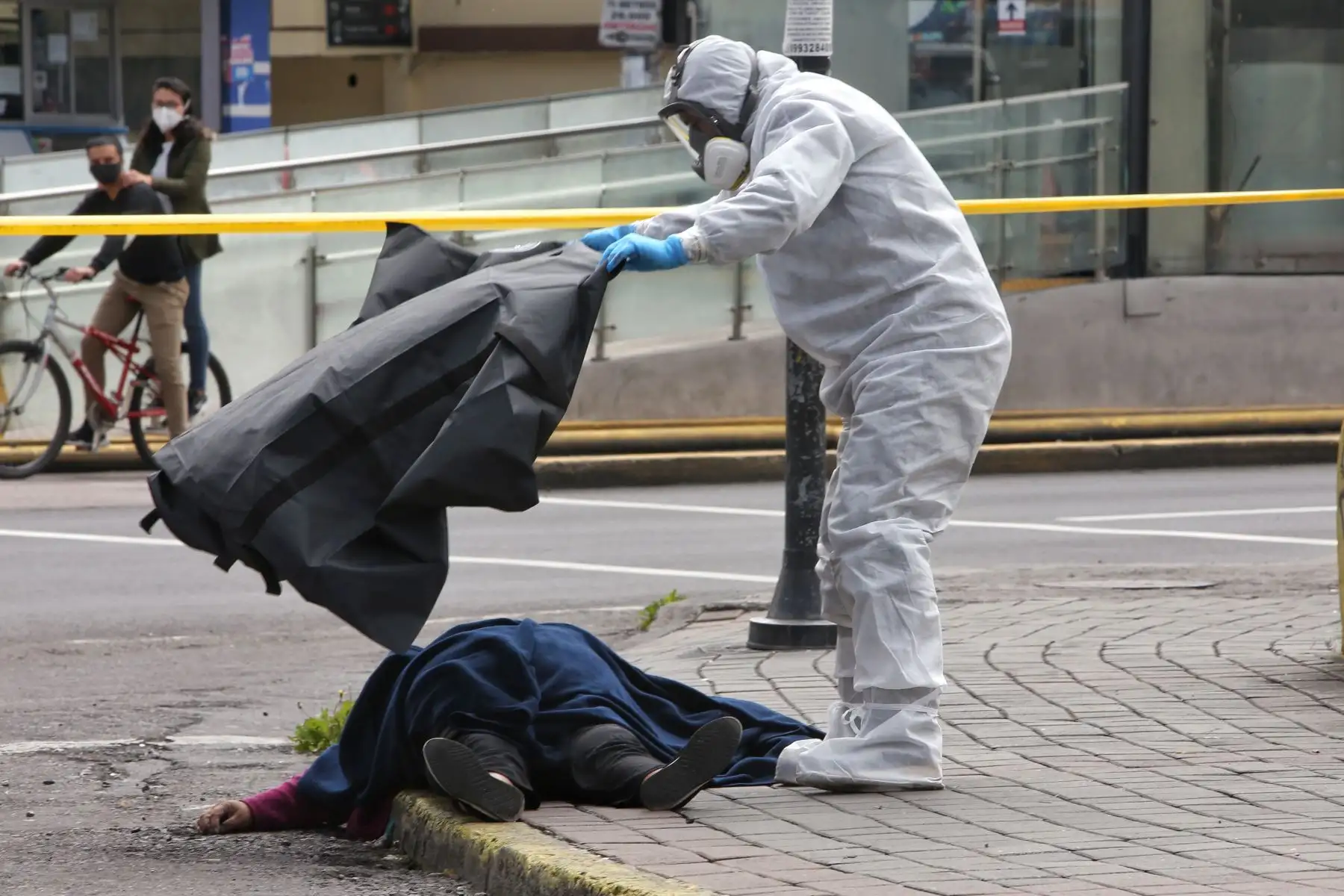 Ecuador es una de las naciones latinoamericanas más golpeadas por la pandemia. Foto: AFP