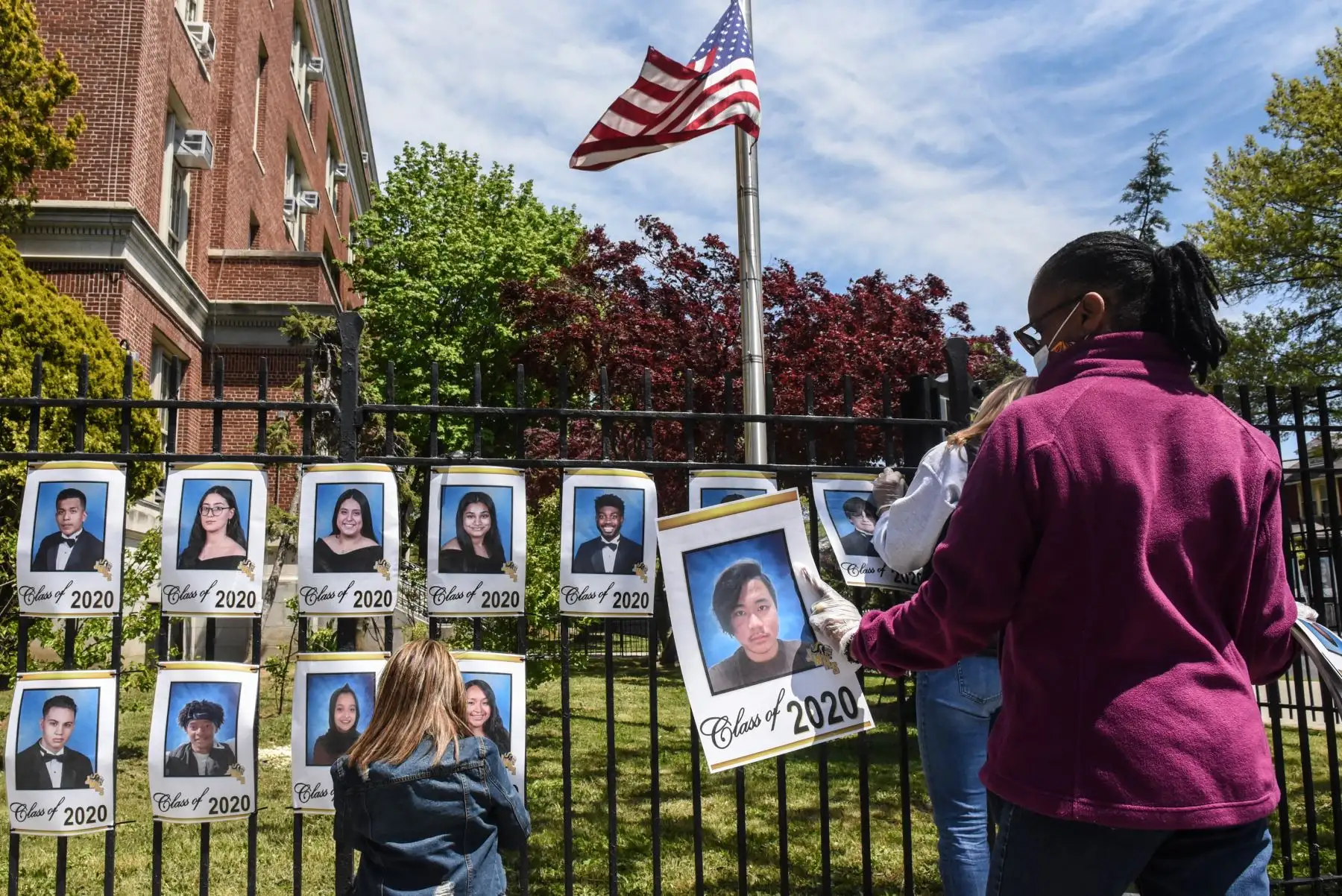 Nueva York se mantiene como el estado más golpeado en EE. UU. por la pandemia con 388,488 casos confirmados. Foto: AFP