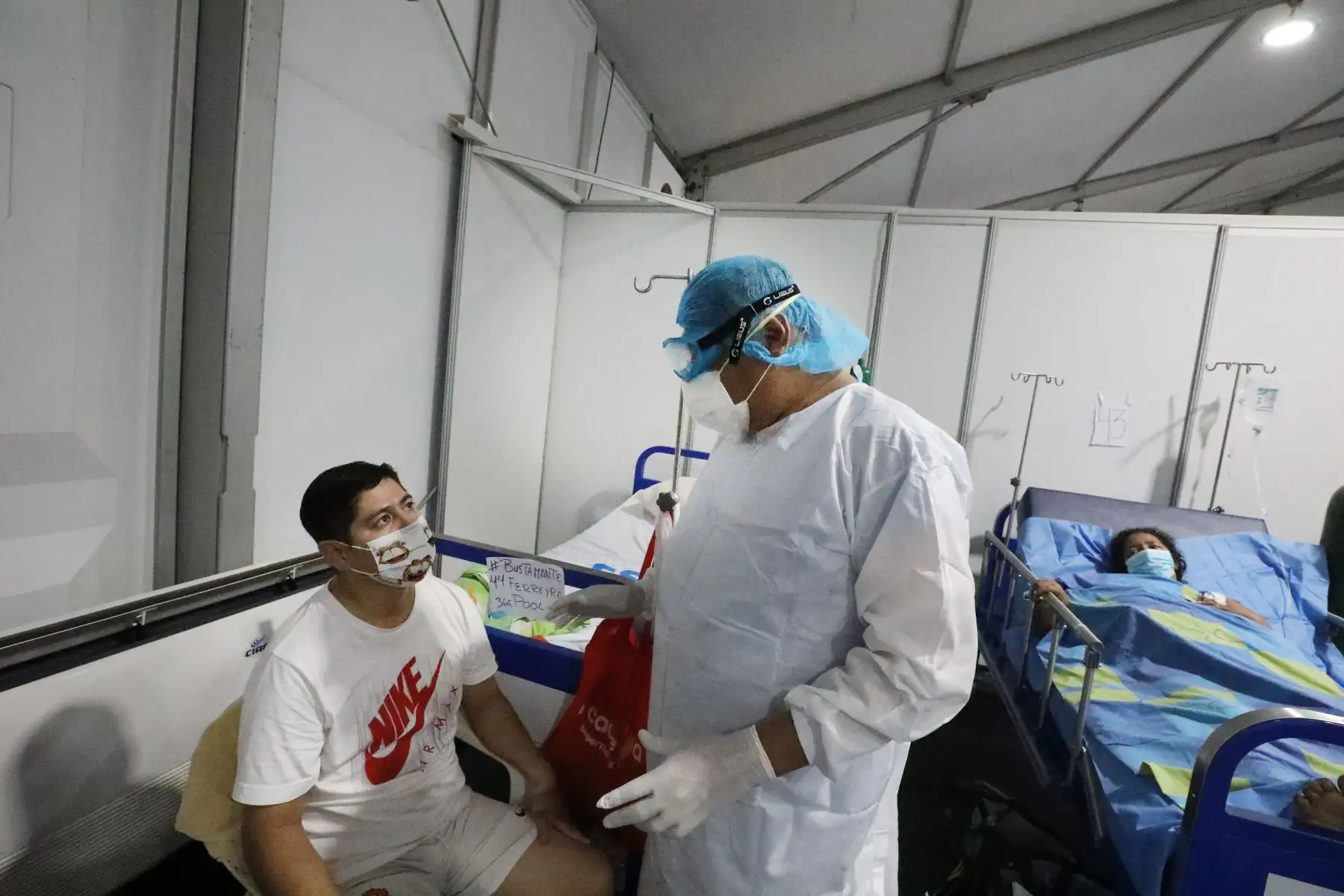 Essalud pone en funcionamiento Hospital Blanco en Iquitos. Foto: ANDINA/Essalud