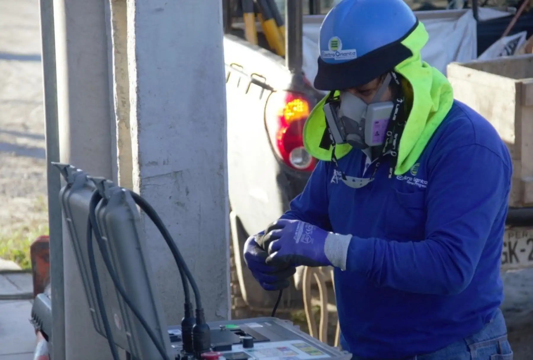 Electro Oriente garantiza el abastecimiento eléctrico en el Hospital de Moyobamba, ubicado en la región San Martín. ANDINA/Difusión