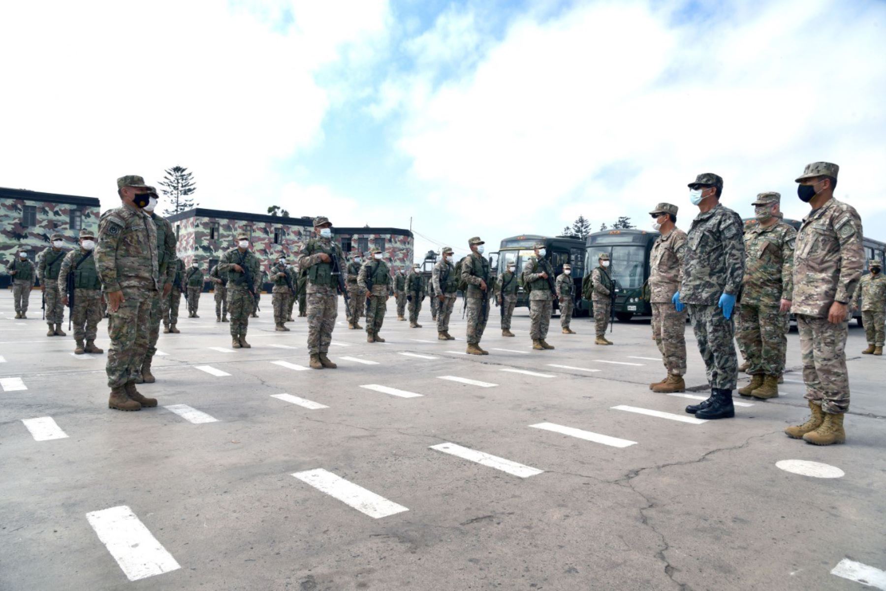 Comandante general del Ejército, Jorge Celiz Kuong, visitó instalaciones de la Primera Brigada de Fuerzas Especiales.