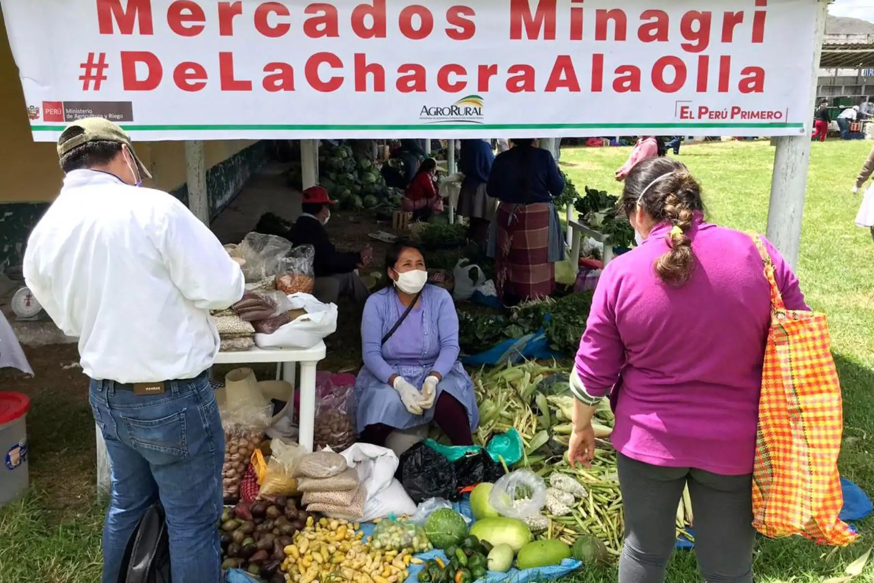 Esta semana habrá diez ferias itinerantes “De la chacra a la olla” en la región Cajamarca. Foto: Cortesía Eduard Lozano Julca
