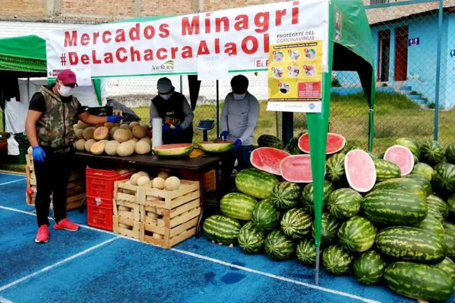 Esta semana habrá diez ferias itinerantes “De la chacra a la olla” en la región Cajamarca. Foto: Cortesía Eduard Lozano Julca