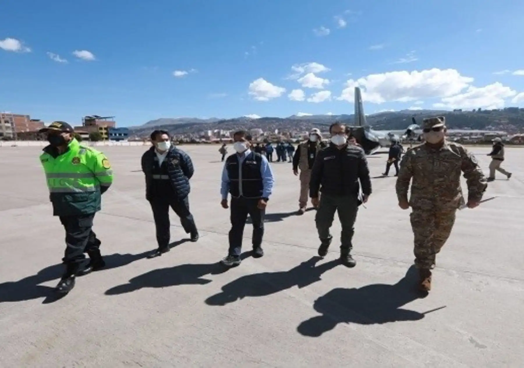 Equipo del Minsa lleva a Cusco equipos de protección personal, materiales médicos y otros insumos para enfrentar el avance del coronavirus (covid-19) en esa región. ANDINA/Difusión