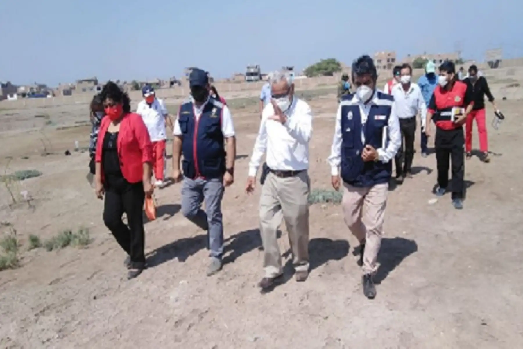 El Gobierno Regional de Lambayeque formalizó hoy la entrega del terreno a la Autoridad para la Reconstrucción con Cambios.