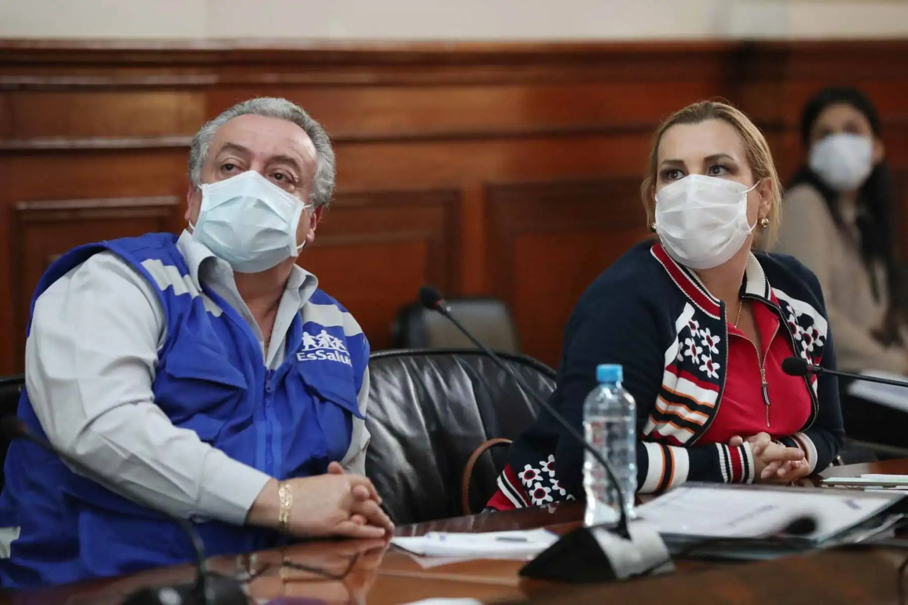 Con el objetivo de optimizar la atención de salud en zonas rurales de Loreto, el premier 
Vicente Zeballos lidera sesión con titulares de Minsa, MIMP, Mindef, EsSalud, viceministra de Interculturalidad, Fuerzas Armadas y viceministro de Gobernanza Territorial. 
Foto: PCM
