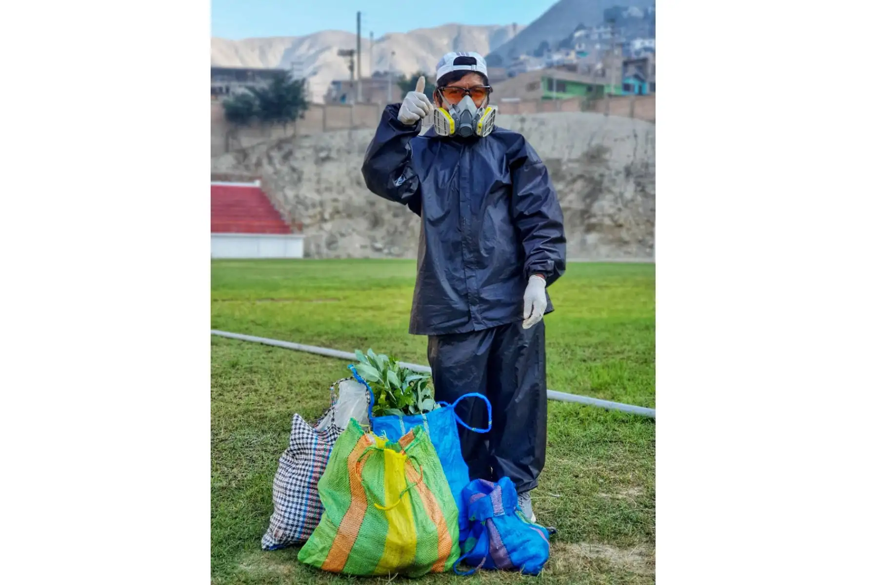 El Mercado Mayorista Movil de la Municipalidad de Lima, que recorre la ciudad con la finalidad de evitar la aglomeración en otros centro de abasto, llegó esta vez al distrito de Lurigancho-Chosica. Foto: ANDINA/Municipalidad de Lima