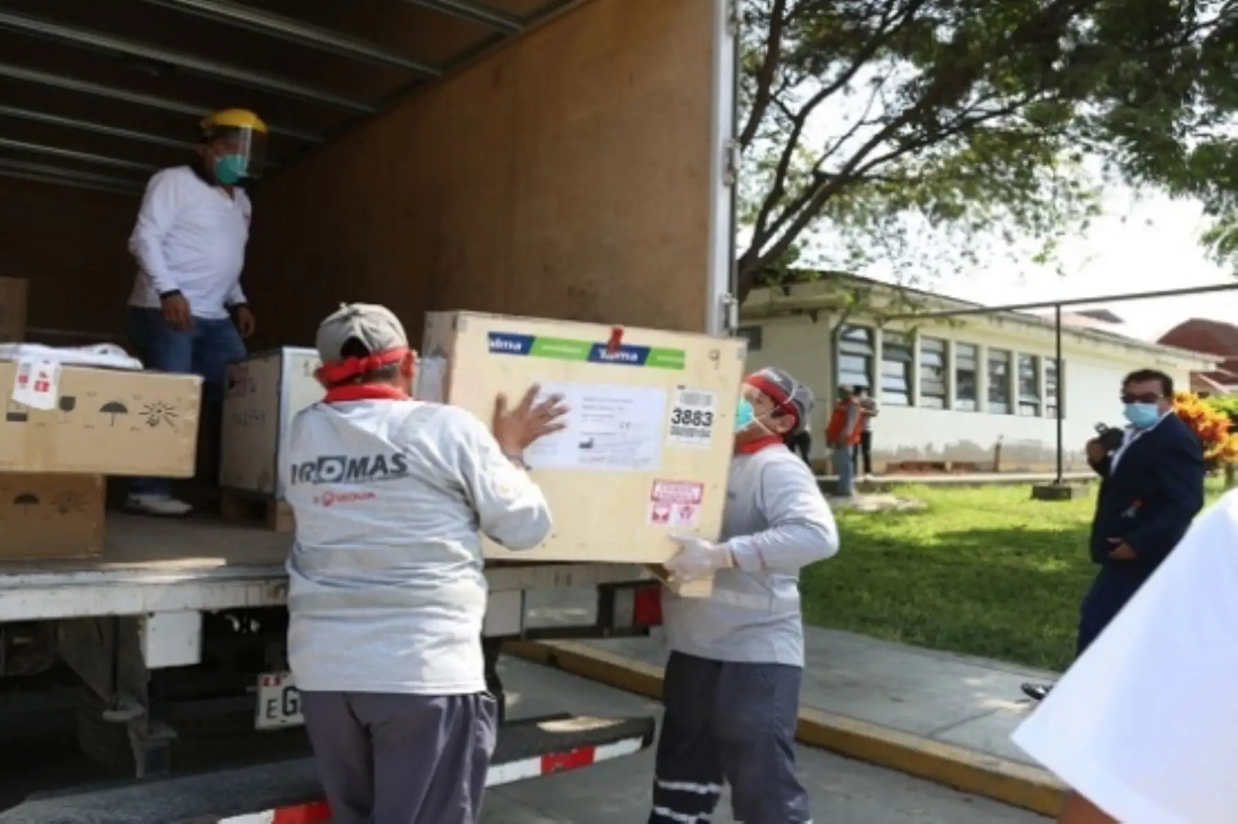 La región La Libertad recibió cinco ventiladores mecánicos para la atención de pacientes críticos por covid-19.