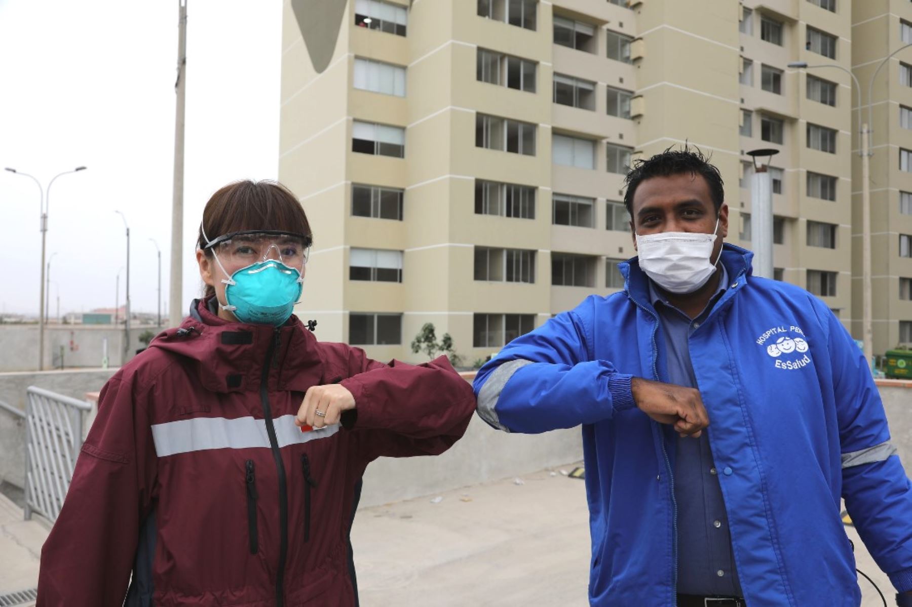 Coronavirus: delegación de especialistas de China visitó la Villa Panamericana. Foto: ANDINA/Difusión.