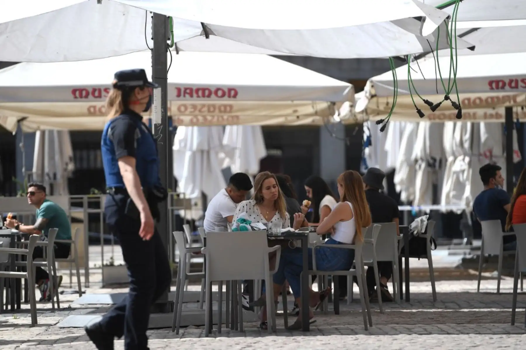 España ingresa en desconfinamiento total a partir de hoy tras varias semanas en cuarentena por el coronavirus covid-19. Foto: AFP