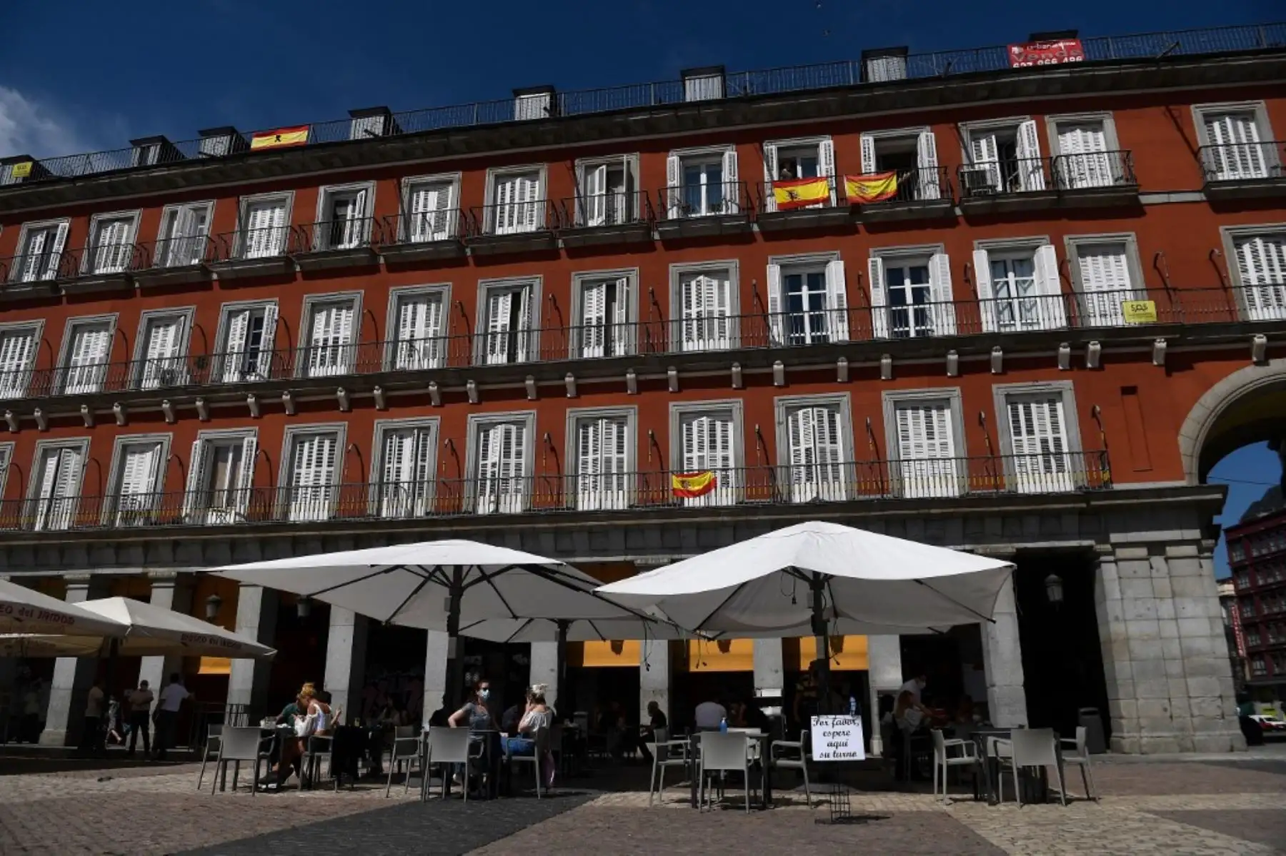 España ingresa en desconfinamiento total a partir de hoy tras varias semanas en cuarentena por el coronavirus covid-19. Foto: AFP
