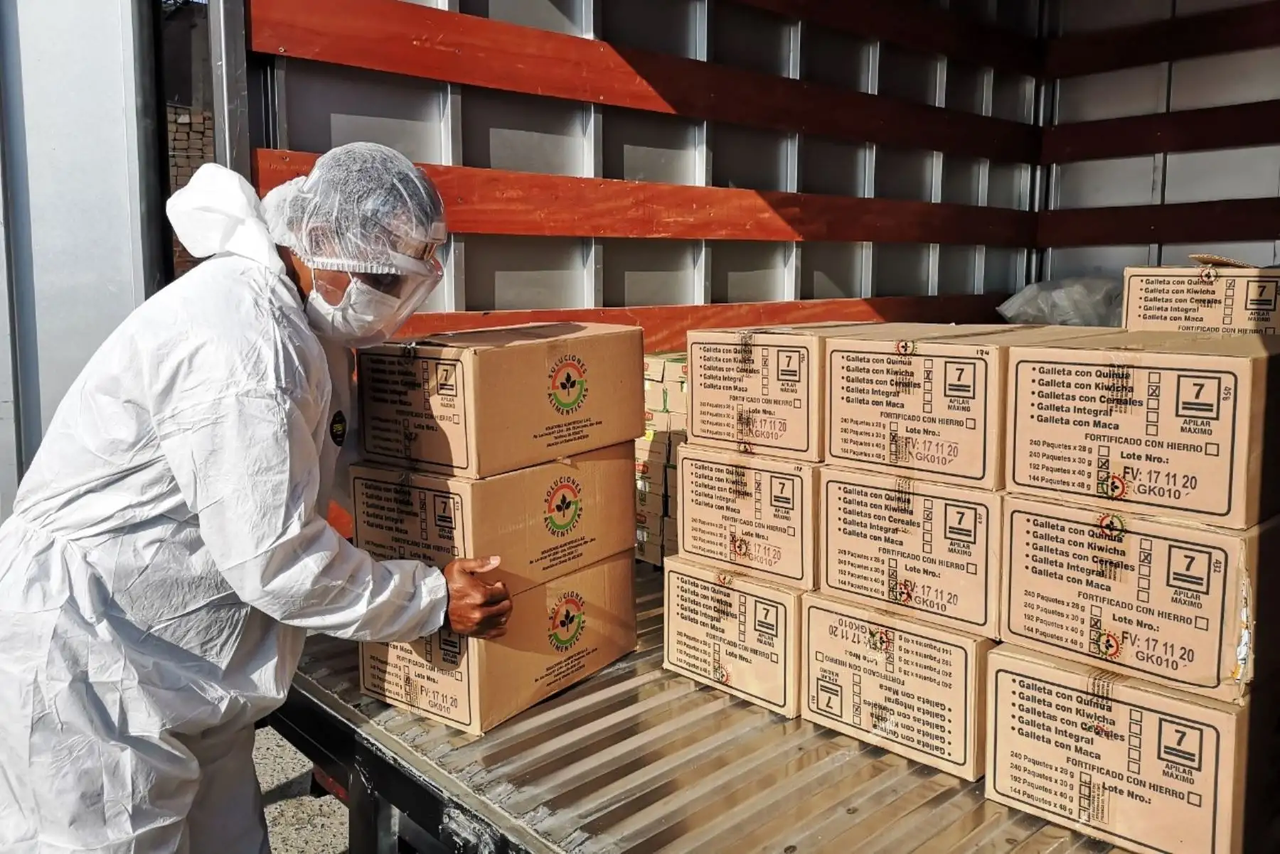 Callao: Qali Warma entregó más de una tonelada de alimentos a comedor. Foto: ANDINA/Difusión.