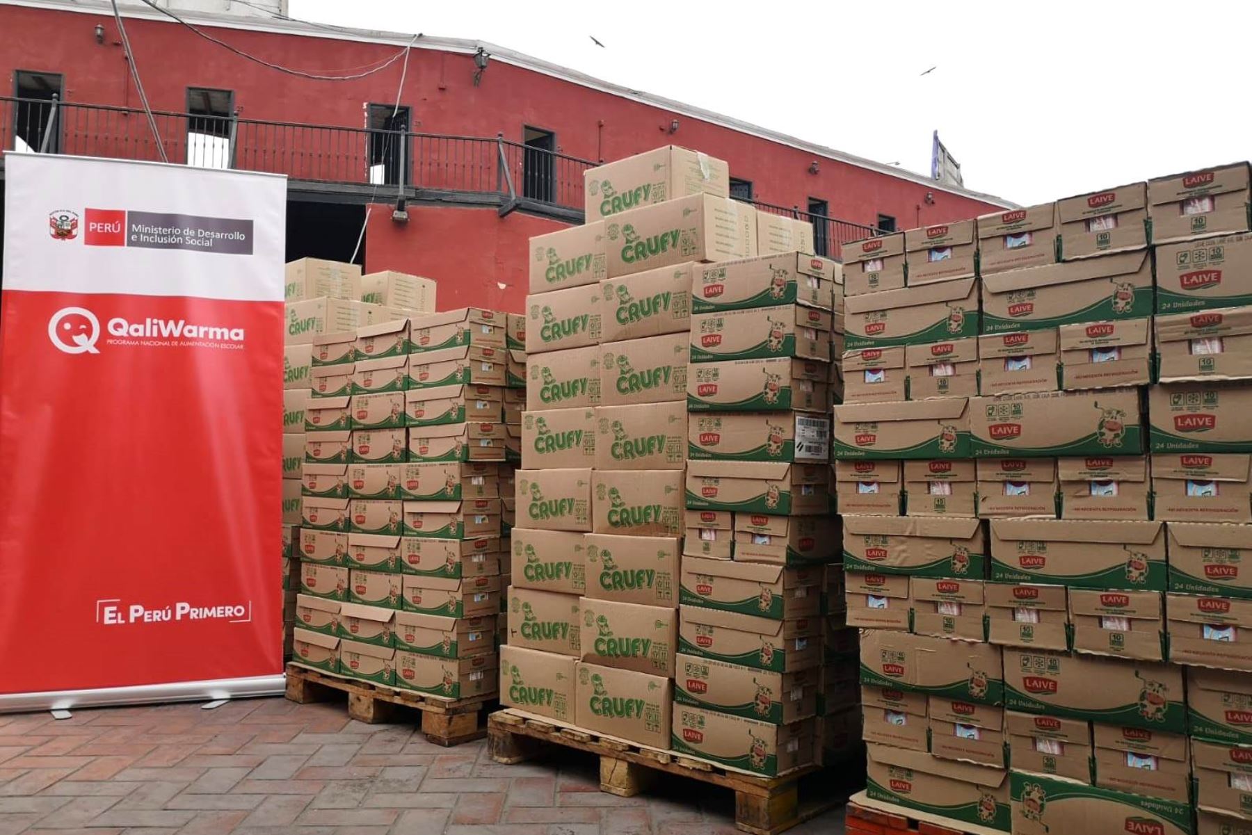 Qali Warma entregó más de 22 toneladas de alimentos para personas vulnerables en Lima. Foto: ANDINA/Difusión.