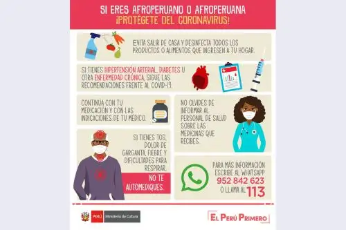 La campaña contiene materiales informativos, como un video animado, afiches digitales y spots radiales, elaborados con pertinencia cultural para la población afroperuana. Foto: Difusión