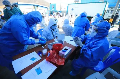 Autoridades de Salud de Áncash identifican a 8 distritos de "alto riesgo" por su elevado índice de contagios del covid-19. Foto: ANDINA/difusión.