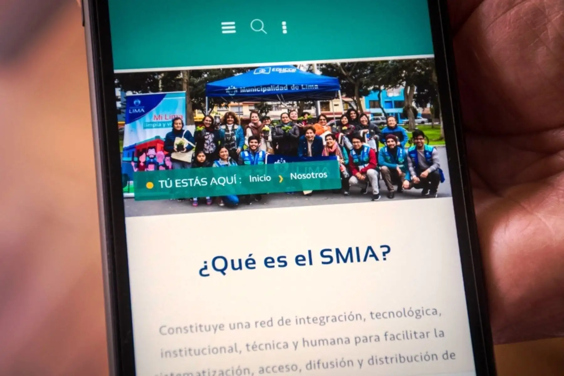 Municipalidad Metropolitana de Lima lanza plataforma sobre cuidado del ambiente en la ciudad. Foto: ANDINA/difusión.