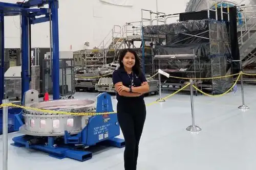 La ingeniera peruana Rosa Ávalos-Warren es gerente de misión de la red de comunicaciones y rastreo para vuelo espacial tripulado en el Centro de vuelo espacial Goddard de la NASA. Foto: NASA/Instagram