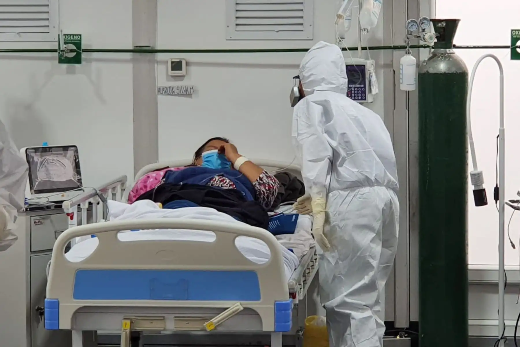 Villa Mongrut, empezó a atender a pacientes con covid- 19 de sintomatología leve a moderada. ANDINA/Difusión