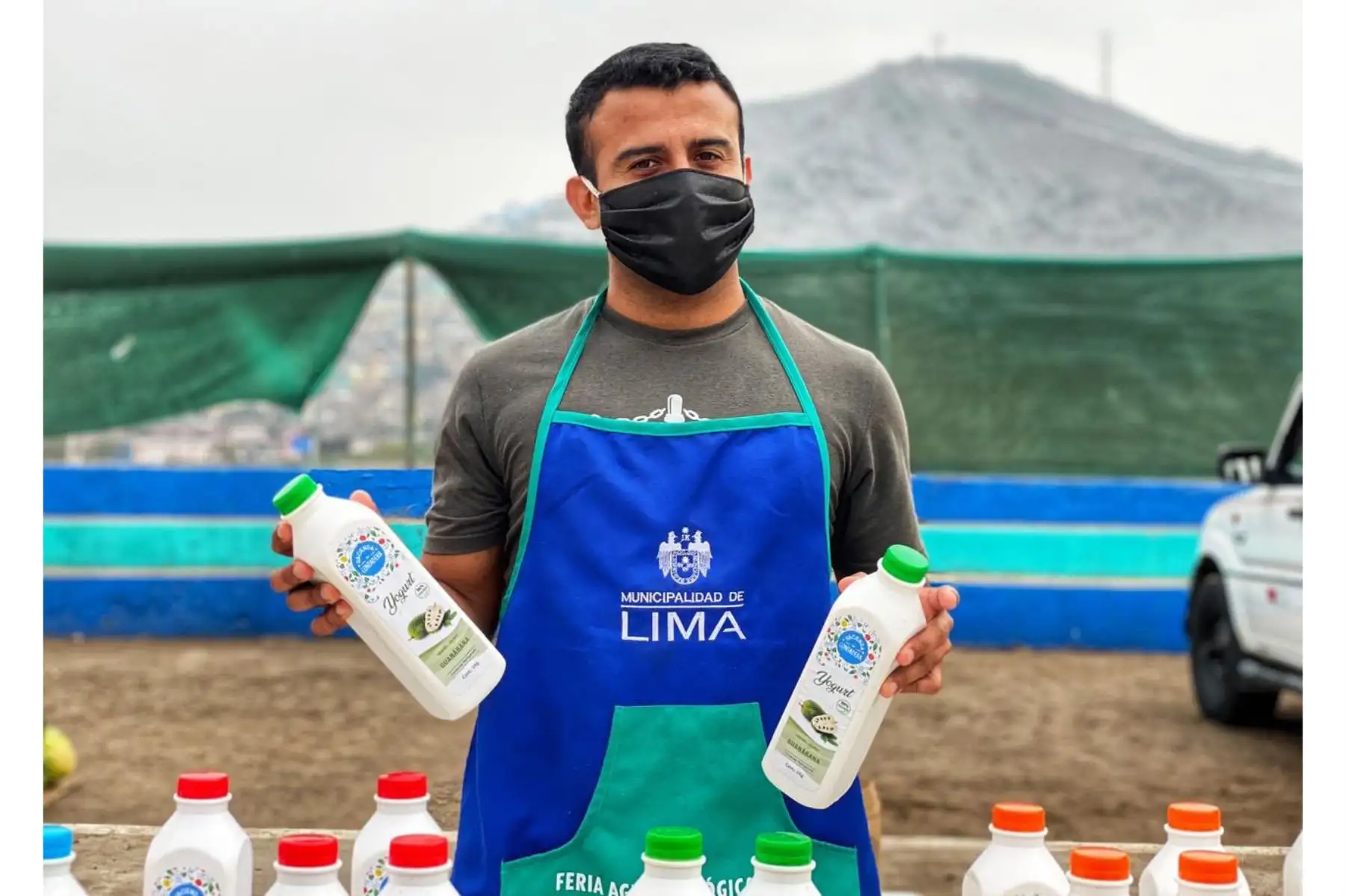 Feria Allin Pallay llegó a la losa deportiva Martinete en Barios Altos, con productos de calidad y a bajo precio. Foto: ANDINA/Municipalidad de Lima