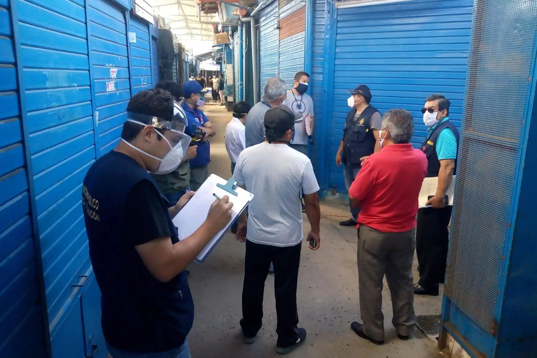 Este 1 de junio se prevé reabrir el mercado Modelo de Chiclayo, que se adecúa para evitar los contagios con el nuevo coronavirus. Foto: ANDINA/Difusión