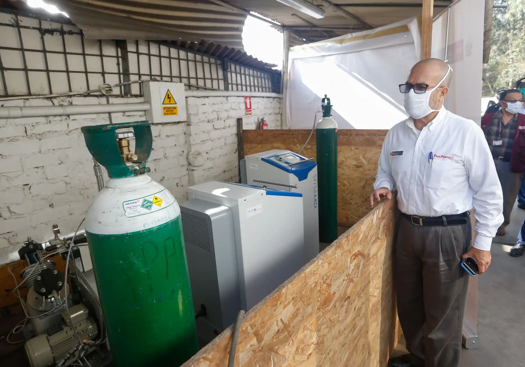 Minsa realiza visitas domiciliarias para detectar infectados por coronavirus. Ministro Víctor Zamora acompañó al equipo médico. Foto: ANDINA/Minsa