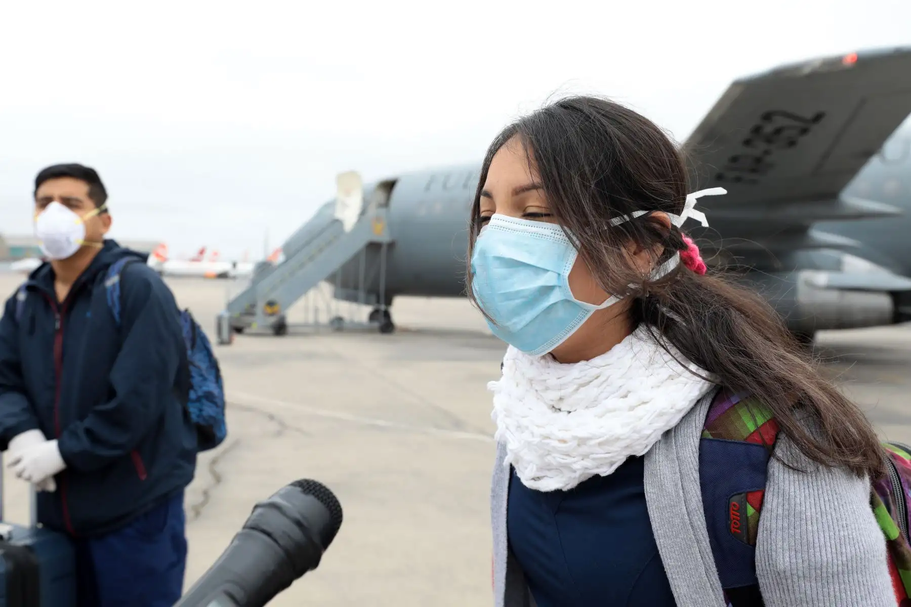 Hoy partieron nuevamente 37 profesionales de la salud a Iquitos. Ellos conforman la primera brigada que abrió el “hospital blanco” con lo cual su regreso completa un ciclo de gestión y una dinámica que busca la estabilidad en la atención al paciente. Foto: ANDINA/ EsSalud