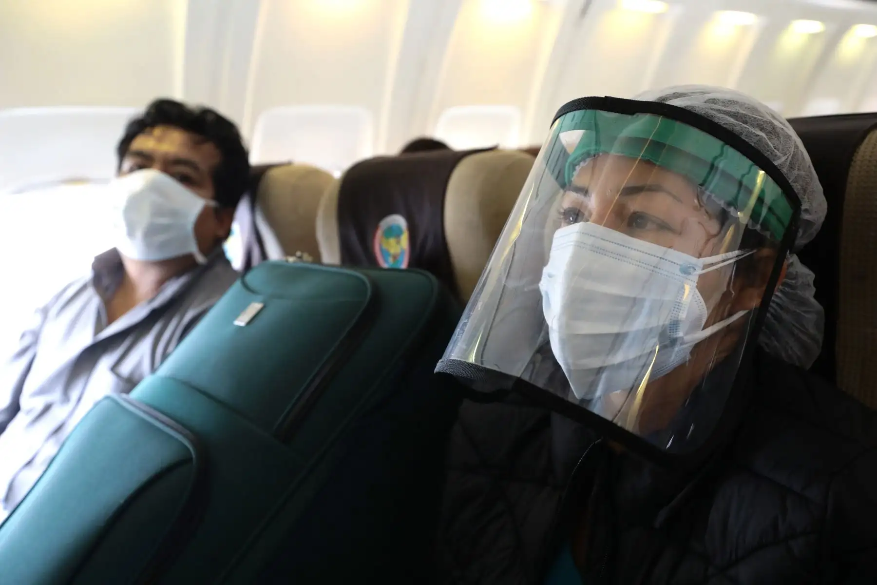 Hoy partieron nuevamente 37 profesionales de la salud a Iquitos. Ellos conforman la primera brigada que abrió el “hospital blanco” con lo cual su regreso completa un ciclo de gestión y una dinámica que busca la estabilidad en la atención al paciente. Foto: ANDINA/ EsSalud