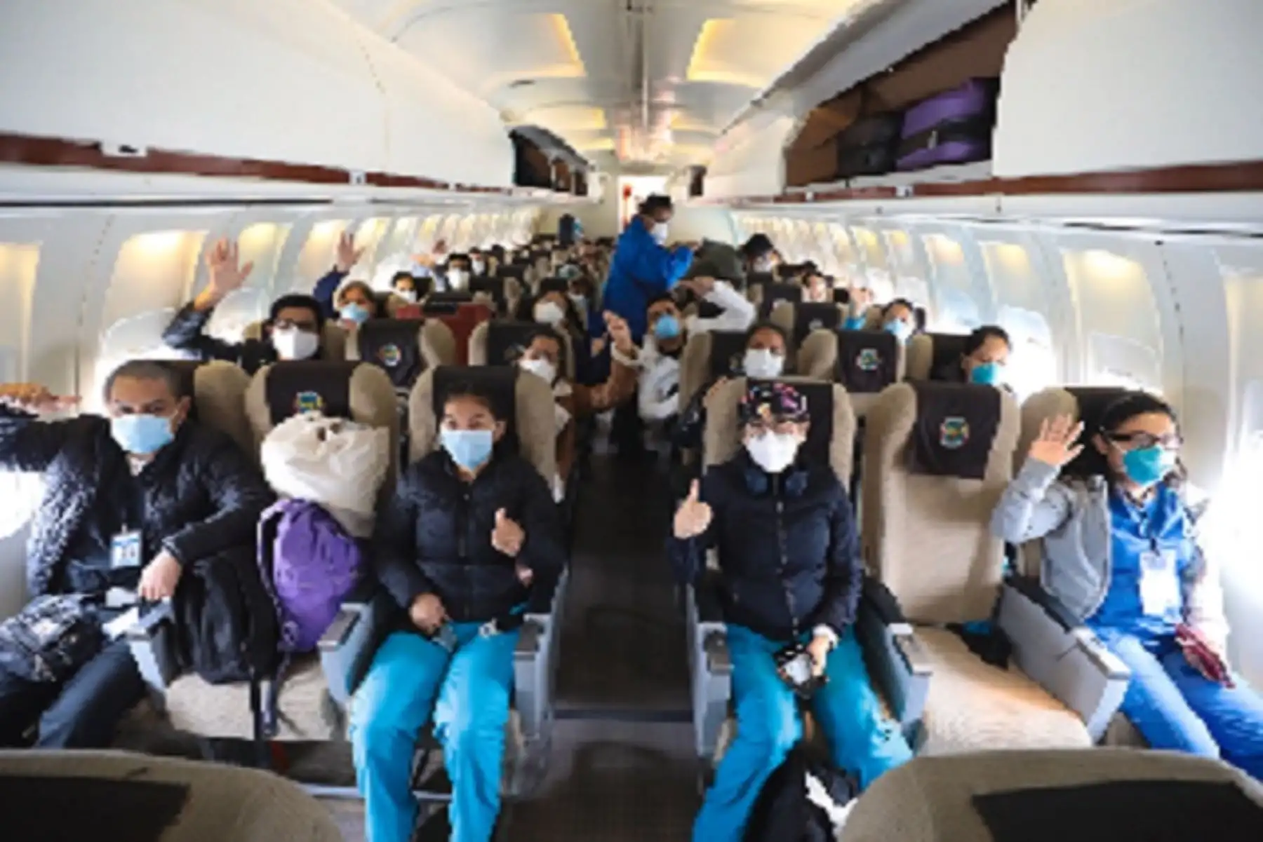 En horas de la tarde regresarán desde Iquitos, 36 profesionales, que ya culminaron los 15 días de labores. En Lima, realizarán cuarentena y luego retornarán a esa ciudad.