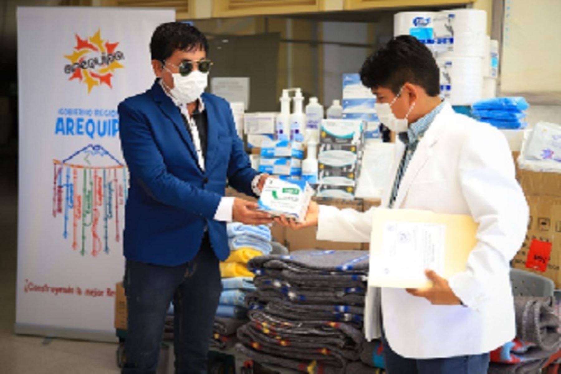 Arequipa: hospital del distrito de Majes recibió pruebas rápidas y equipos de protección