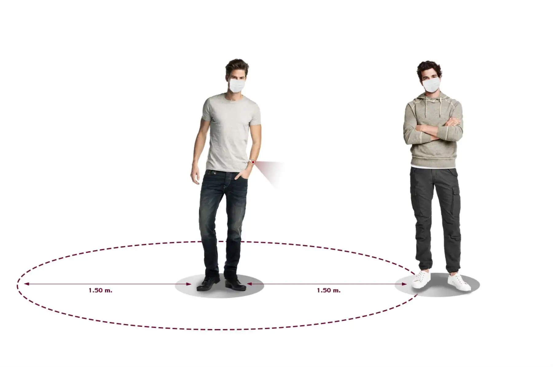 Inventores de la UNI crean pulsera anticontagio para personas con discapacidad visual y auditiva