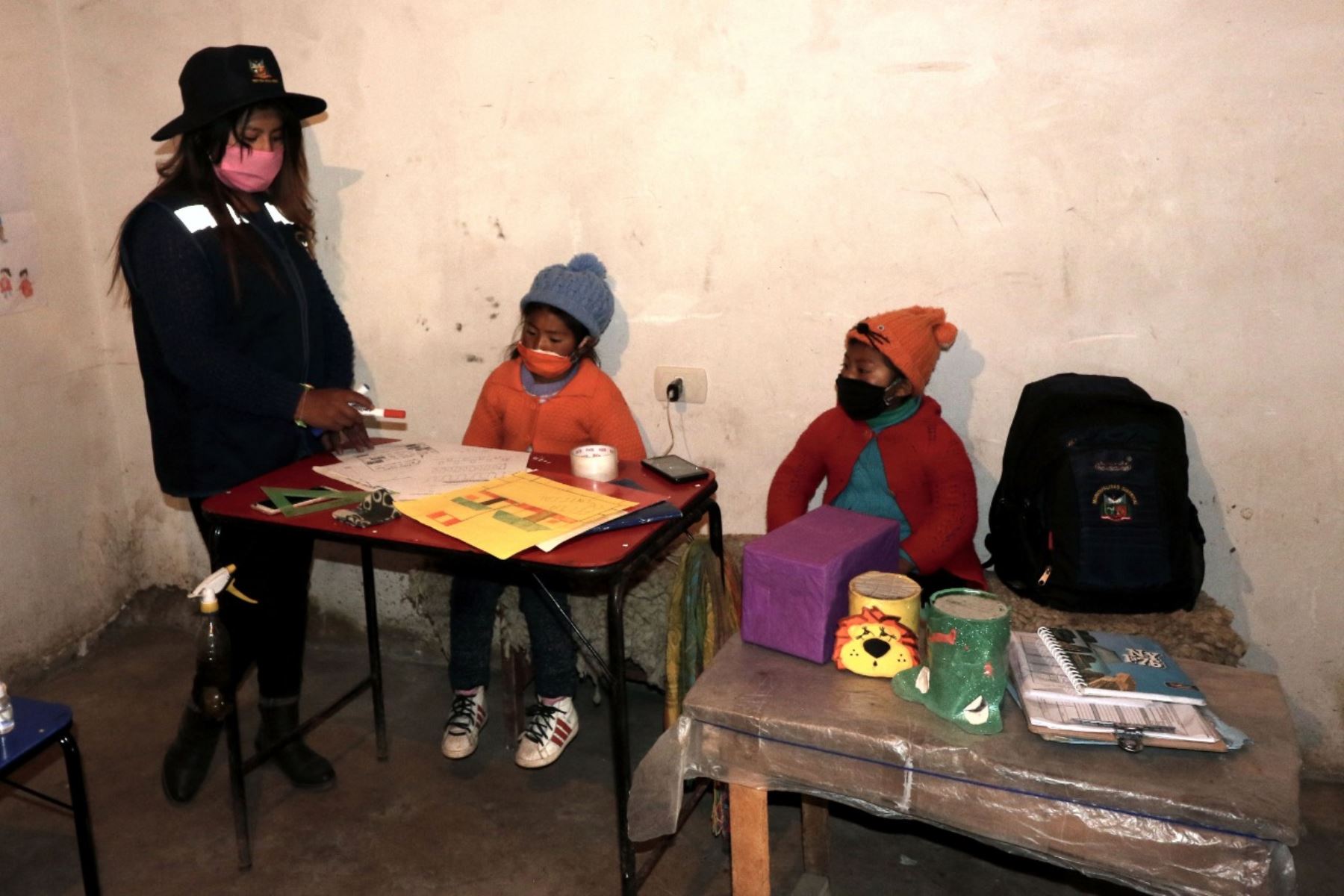 Conoce el proyecto que brinda una atención integral y acompañamiento pedagógico a escolares en situación de pobreza extrema del distrito de Corani, en Puno . ANDINA/Jhonel Rodríguez Robles