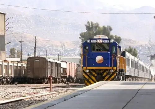 Ositran informa sobre la seguridad de las infraestructuras viales en Arequipa, en especial del ferrocarril. ANDINA/Difusión