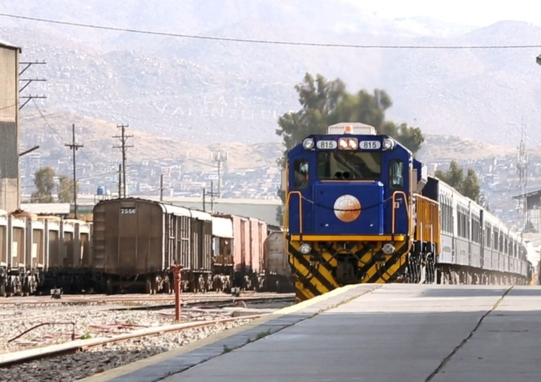 Ositran informa sobre la seguridad de las infraestructuras viales en Arequipa, en especial del ferrocarril. ANDINA/Difusión