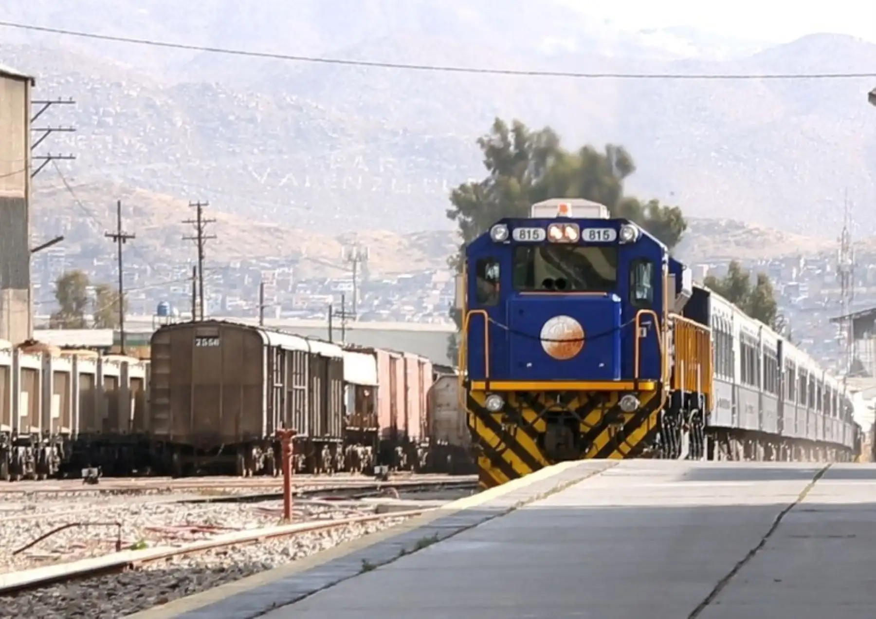Ositran informa sobre la seguridad de las infraestructuras viales en Arequipa, en especial del ferrocarril. ANDINA/Difusión
