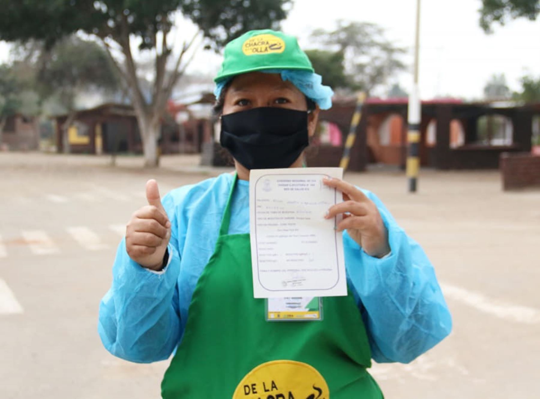 El 100 % de productores de Moquegua que participan del mercado itinerante De la Chacra a la Olla dieron negativo al coronavirus (covid-19) luego de pasar por la prueba rápida. ANDINA/Difusión