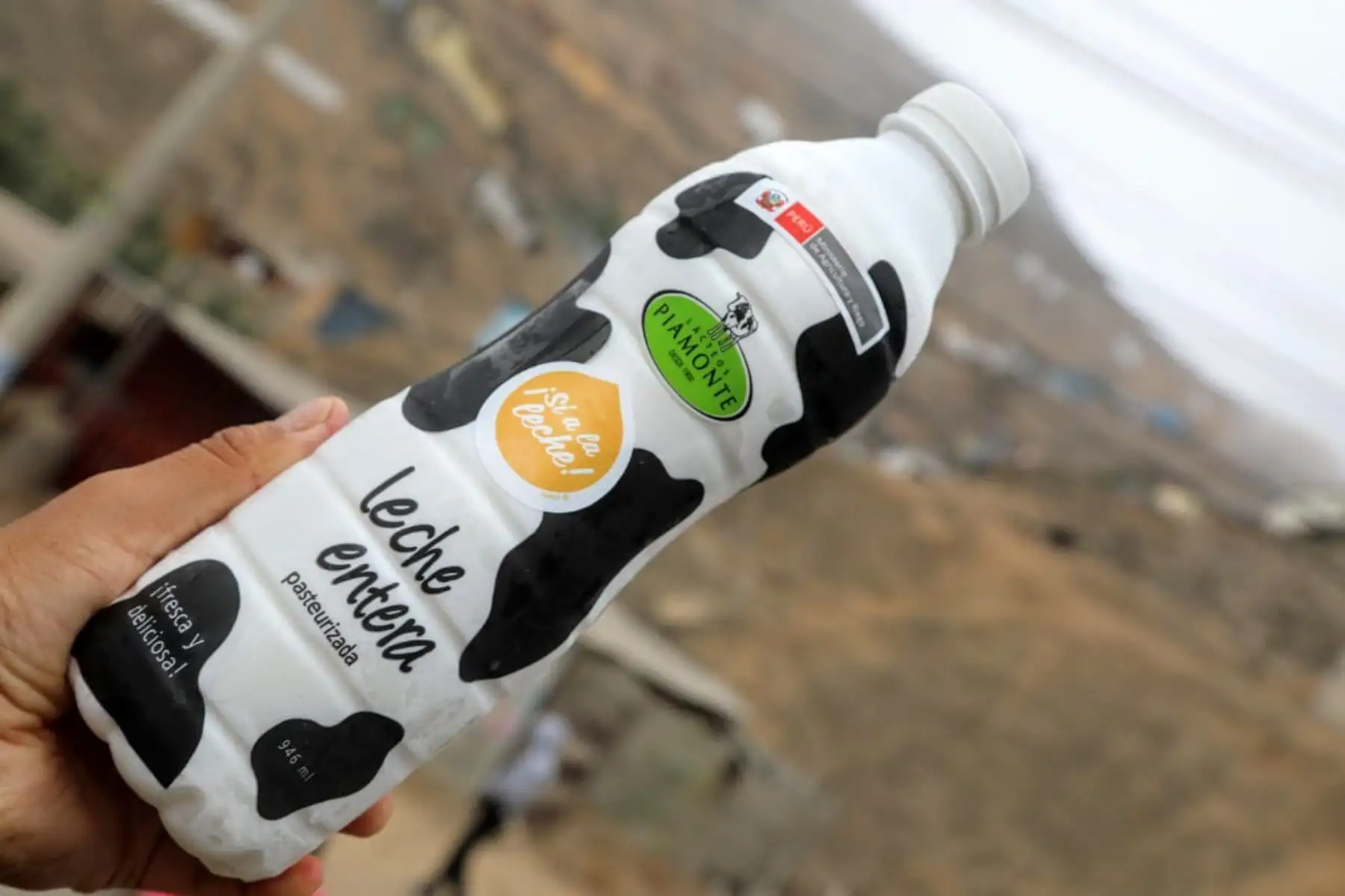 En el marco del Día Mundial de la Leche, el ministerio de Agricultura llega a San Juan de Lurigancho para entregar más de mil litros de leche a vecinos del sector Santa Cruz, con el objetivo de incentivar su consumo y mejorar la alimentación de los peruanos. 
Foto: Minagri