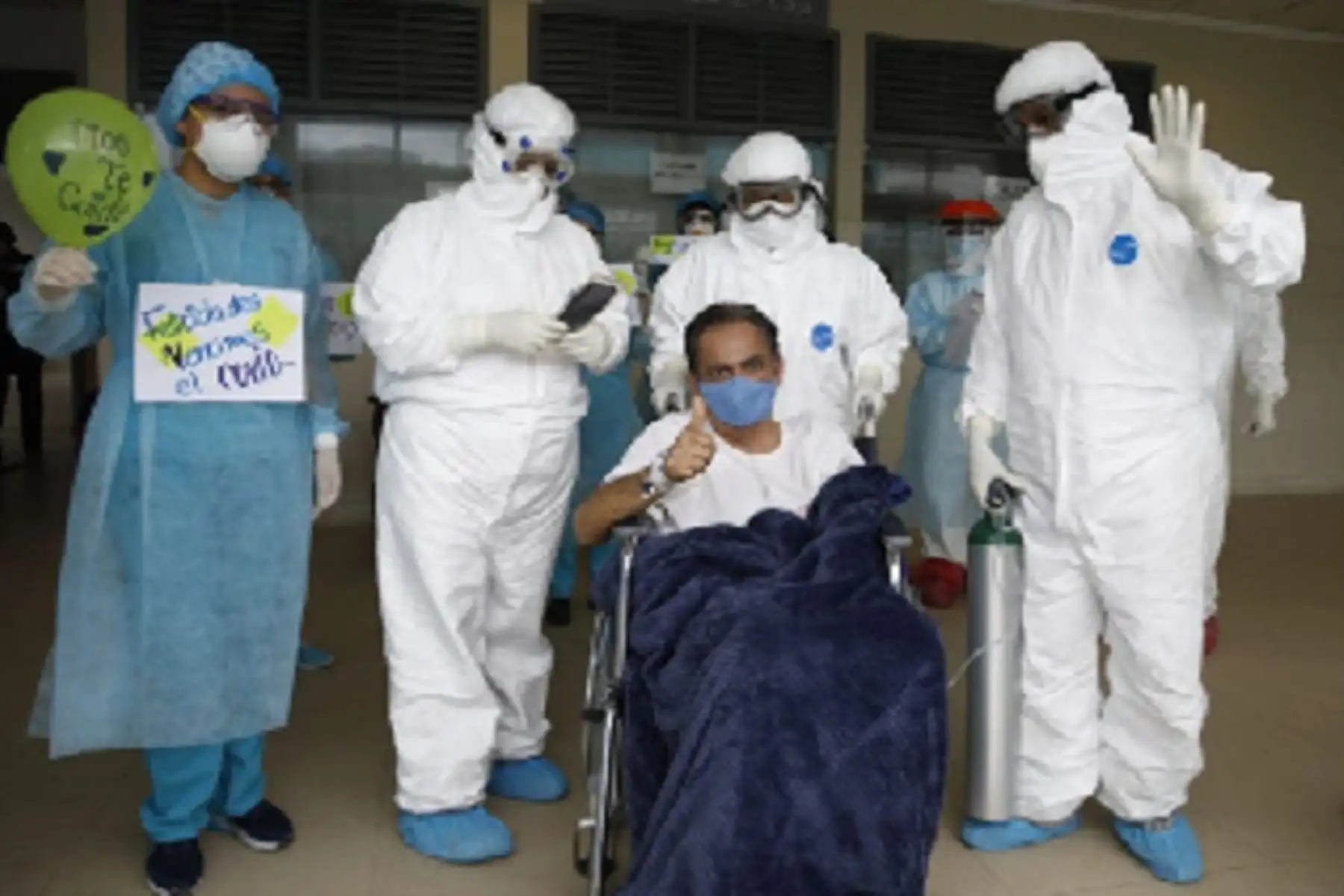 Lucio Mendoza Ruiz (49) se convirtió en el primer paciente covid-19 de la región San Martín en abandonar una UCI con vida.