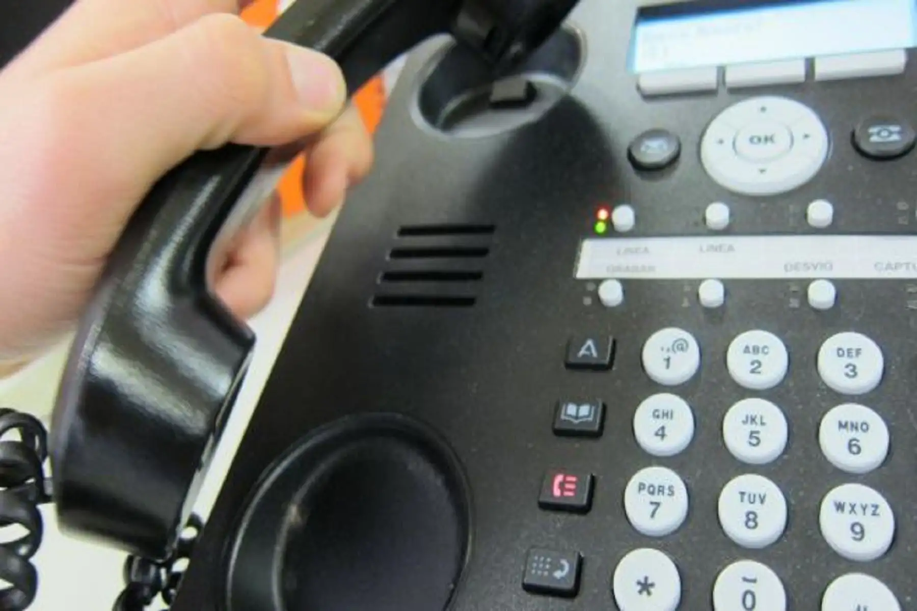 Servicio de telefonía.