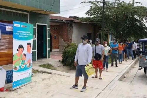 Dos toneladas de gamitana y sábalo se comercializaron en la provincia de Maynas, región Loreto, por medio de la estrategia “De la red a la mesa” de Produce. Foto: ANDINA/Difusión