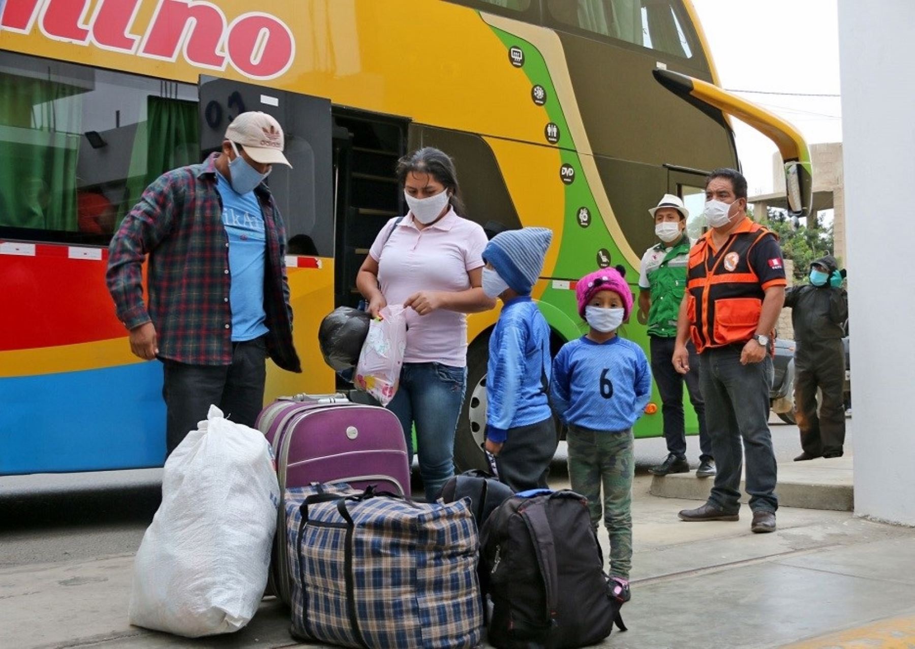 Gobierno Regional de Lima coordina el traslado humanitario interno de los pobladores de las provincias de Cajatambo y Canta. ANDINA/Difusión