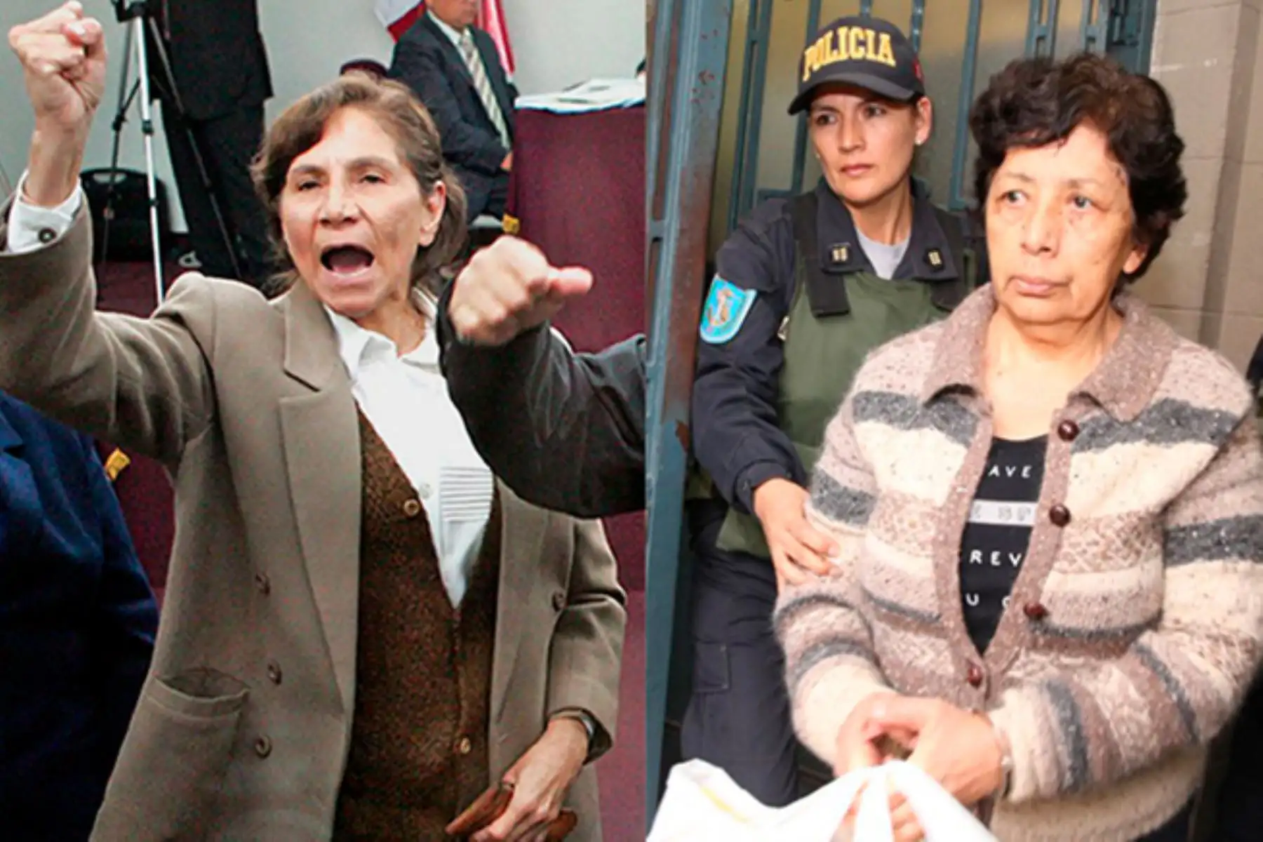 Poder Judicial rechaza habeas corpus para liberar a Elena Iparraguirre y Margot Liendo.