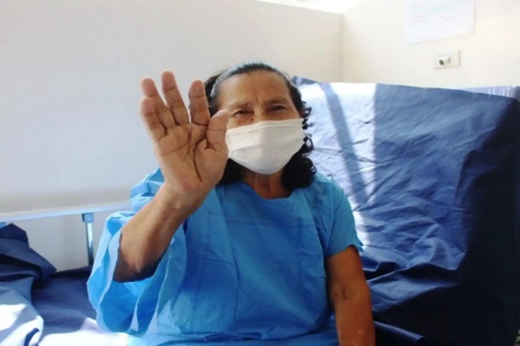 Con 71 años, madre de familia se suma a las 69,257 personas que vencieron al covid-19. Foto: ANDINA/difusión.